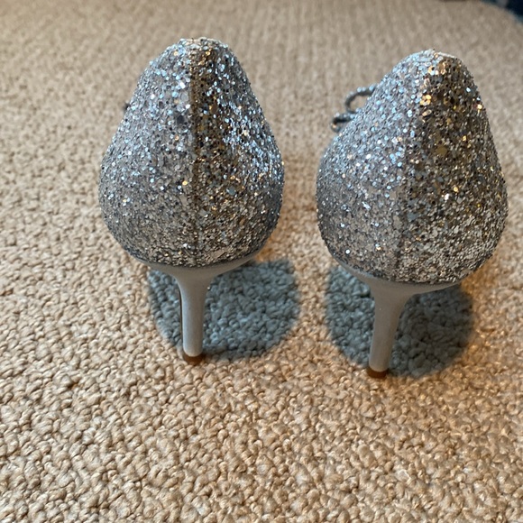 Kate Spade Silver Sela Heels in size 10 - Picture 4 of 15